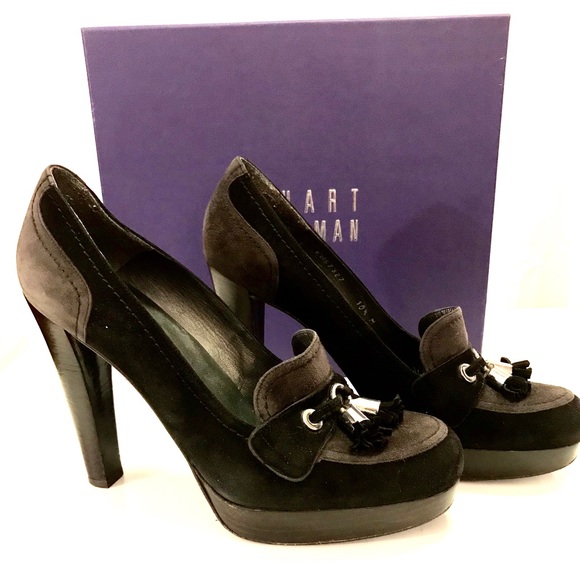 Stuart Weitzman Shoes - Stuart Weitzman Suede Platform Heels 🔥🔥🔥